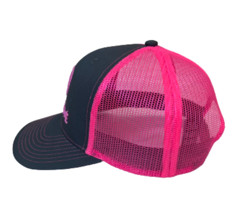 Pink Blujhae Trucker Cap