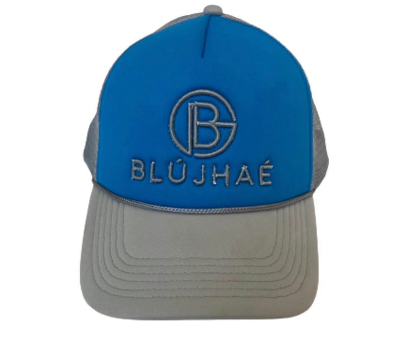 Blue trucker hats